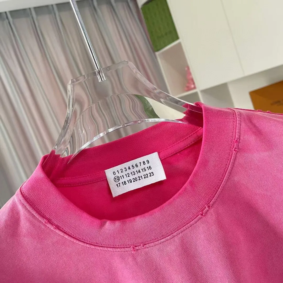 MM 6 2025 New Arrival logo 320g t Same Style Size：S M L XL XXL ：Black Gray Black Red